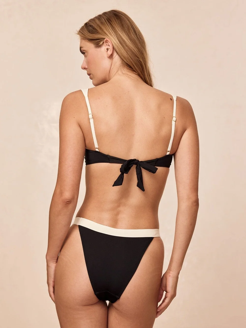 Monday Swimwear Clovelly Top - Black/Ivory